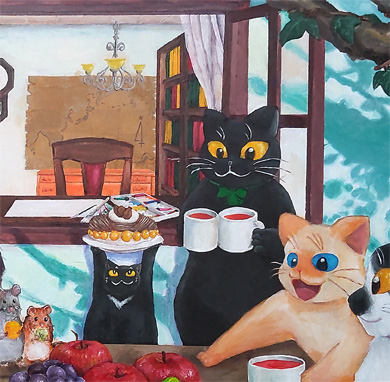 島田つき